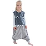 Tianyi - gigoteuses bébé fille garçon avec des pieds hiver automne pyjama, gris, 3 - 5 ans, médium Tianyi - gigoteuses bébé fille garçon avec des pieds hiver automne pyjama, gris, 3 - 5 ans, médium