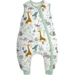 Tianyi - gigoteuse d'hiver a pieds bébé coton 2. 5 tog sac de couchage turbulette avec jambes et fermeture ... Tianyi - gigoteuse d'hiver a pieds bébé coton 2. 5 tog sac de couchage turbulette avec jambes et fermeture ...