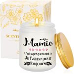 Tianyi - ides cadeau pour mamie, bougies parfumes originales cadeaux d'anniversaire pour grand mres, ...