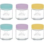 Tianyi - killner 0025. 016 fermeture en silicone, 6 pots pour bb de 110 ml, verre, 110 millilitres