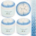 Tianyi - laine crochet dégradé de couleur, 400 g (4 x 100 g) de laine a tricoter, dégradé de couleur, ... Tianyi - laine crochet dégradé de couleur, 400 g (4 x 100 g) de laine a tricoter, dégradé de couleur, ...