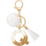 Tianyi - lettre porte clé peluche tassel Tianyi - lettre porte clé peluche tassel