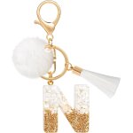 Tianyi - lettre porte clé peluche tassel Tianyi - lettre porte clé peluche tassel