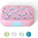 Tianyi - lunch box enfant avec 4 compartiments - sans bpa, etanche, convient au lave - vaisselle et micro ...