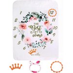 Tianyi - miracle baby couverture etape bébé, tapis mois pour bébé garçon ou fille, cadeau naissance personnali ... Tianyi - miracle baby couverture etape bébé, tapis mois pour bébé garçon ou fille, cadeau naissance personnali ...