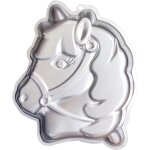 Tianyi - moule a gteaux cheval licorne, moule a gteaux tte de cheval, moule a gteaux en aluminium, ...