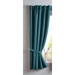 Tianyi - newyork 202020610 rideau opaque, a passants cachés, bleu pétrole, 160 x 140 cm (h x l) - rideau ... Tianyi - newyork 202020610 rideau opaque, a passants cachés, bleu pétrole, 160 x 140 cm (h x l) - rideau ...