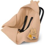 Tianyi - nid d'ange bb couverture en coton gaufr 90x90 cm - chanceliere enveloppante cosy pour poussette ...