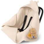Tianyi - nid d'ange bébé couverture en coton gaufré 90x90 cm - chanceliere enveloppante cosy pour poussette ... Tianyi - nid d'ange bébé couverture en coton gaufré 90x90 cm - chanceliere enveloppante cosy pour poussette ...