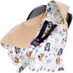 Tianyi - nid d'ange bebe et couverture enveloppante bb siege auto 85x85cm couvertures bebe nid d'ange ...