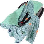 Tianyi - nid d'ange bebe et couverture enveloppante bb siege auto 85x85cm couvertures bebe nid d'ange ...