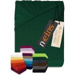 Tianyi - npluseins drap housse en jersey 100 % coton 90 - 100 x 200 cm vert fonc
