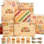 Tianyi - papier cadeau d'anniversaire papiers cadeaux recycle, papier anniversaire d'emballage, papier ... Tianyi - papier cadeau d'anniversaire papiers cadeaux recycle, papier anniversaire d'emballage, papier ...