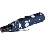 Tianyi - parapluie de poche slim duomatic a pois, bleu marine, 90 cm Tianyi - parapluie de poche slim duomatic a pois, bleu marine, 90 cm