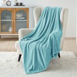 Tianyi - plaid couverture polaire douillette - plaid polaire douce et chaude 150 x 200 cm, couverture ...