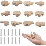 Tianyi - poignée meuble(12pcs), bouton tiroir cuisine bois de forme mignonne pour placards, poignee poignet ... Tianyi - poignée meuble(12pcs), bouton tiroir cuisine bois de forme mignonne pour placards, poignee poignet ...