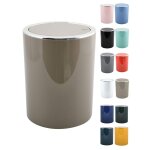 Tianyi - poubelle a bascule pp kamaka 6l taupe