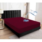 Tianyi - protge matelas impermable 160x200cm, premium respirant housse matelas, protge matelas bruit ...