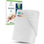 Tianyi - protge - matelas impermable 80x200 cm pour lit enfant u2013 drap - housse etanche, alse lavable ...