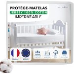 Tianyi - protege matelas lit bebe 60x120 cm alese imperméable respirante jersey 100% coton doux forme ... Tianyi - protege matelas lit bebe 60x120 cm alese imperméable respirante jersey 100% coton doux forme ...
