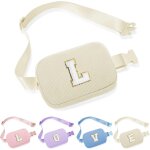 Tianyi - sac banane pour femme et fille - sac banane en velours ctel - petit sac banane - cadeau personnalis ...