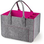 Tianyi - sac en feutre shopper avec compartiments, pliable et robuste sac de course, 30l panier courses ... Tianyi - sac en feutre shopper avec compartiments, pliable et robuste sac de course, 30l panier courses ...