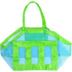 Tianyi - sac plage jouet pliable bleus 1 pice rutilisable sac rangement jouet plage enfant grand sac ...
