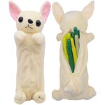 Tianyi - sac de stylo de crayon de forme de chien 3d, cadeaux mignons doux de jouet de peluche pour des ... Tianyi - sac de stylo de crayon de forme de chien 3d, cadeaux mignons doux de jouet de peluche pour des ...