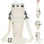 Tianyi - sac de transport de bouteille d'eau, blanc cass stanley 40oz tumbler sac bouteille d'eau, sac ...