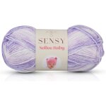 Tianyi - sensy softee baby pelote de laine pour bb, 100 g, 250 m, calibre 3 light (violet batik)