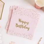 Tianyi - serviette en papier anniversaire 20pcs rose decoration happy birthday party deco fête d'anniversaire ... Tianyi - serviette en papier anniversaire 20pcs rose decoration happy birthday party deco fête d'anniversaire ...