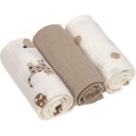 Tianyi - lã¤ssig bébé couverture de puériculture drap de puériculture lot de 3 en coton 60 x 60 cm / ... Tianyi - lã¤ssig bébé couverture de puériculture drap de puériculture lot de 3 en coton 60 x 60 cm / ...