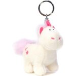 Tianyi - theodor - peluche licorne - collection theodor et ses amis - toucher ultra doux - format porte ...