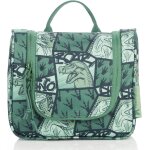 Tianyi - trousse de toilette pour enfants / bb, sans pfc, dperlant, a suspendre (vert - dinosaure ...
