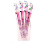 Tianyi - tx 4 sticks set de stylos a bille, 6 couleurs en un, avec motif licorne pour filles, cadeau ...