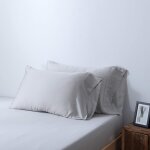 Tianyi - zenn natural u2013 lot de 2 taies d'oreiller spéciales d'été, toucher soie, 100 % tencel lyocell ... Tianyi - zenn natural u2013 lot de 2 taies d'oreiller spéciales d'été, toucher soie, 100 % tencel lyocell ...