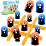 Tic tac toe game, tic tac toe big eat small game, pour la petite enfance parent - enfant jeux enfants ...