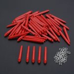 Tige de fléchettes en acier inoxydable avec joint torique, accessoires d'arbre de fléchette, filetage ... Tige de fléchettes en acier inoxydable avec joint torique, accessoires d'arbre de fléchette, filetage ...