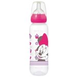 Tigex biberon col etroit air control ttine silicone + 6 mois minnie 330ml