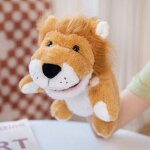 Tigre raton laveur animal marionnette a main parent - enfant interactif lion bouche ouverte marionnette ...