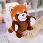 Tigre raton laveur animal marionnette a main parent - enfant interactif lion bouche ouverte marionnette ...