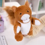 Tigre raton laveur animal marionnette a main parent - enfant interactif lion bouche ouverte marionnette ...