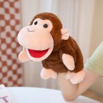 Tigre raton laveur animal marionnette a main parent - enfant interactif lion bouche ouverte marionnette ...