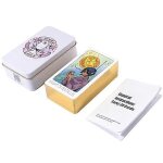 Tin box troisième oeil tarot cartes prophétie divination jeu de fête Tin box troisième oeil tarot cartes prophétie divination jeu de fête