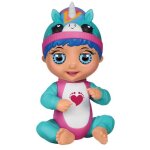 Tiny toes - mini poupon interactif - luna rigole - licorne