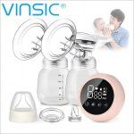 Tire lait elctrique double tire - lait bb pompe dallaitement rechargeable sans fil silencieux cran ...