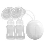 Tire - lait electrique double - sans bpa, aspiration rglable, fonctionnement silencieux, alimentation ...