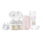 Tire - lait electrique double scf397 / 31 rose de philips avent