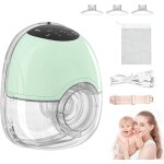 Tire - lait electrique portable, main libre tire - lait rechargeable avec 4 modes et 12 puissance, silencieux ...