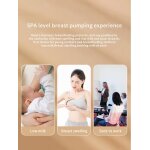 Tire - lait electrique portable, tire - lait sans fil portable avec ecran tactile lcd, tire - lait mains ...